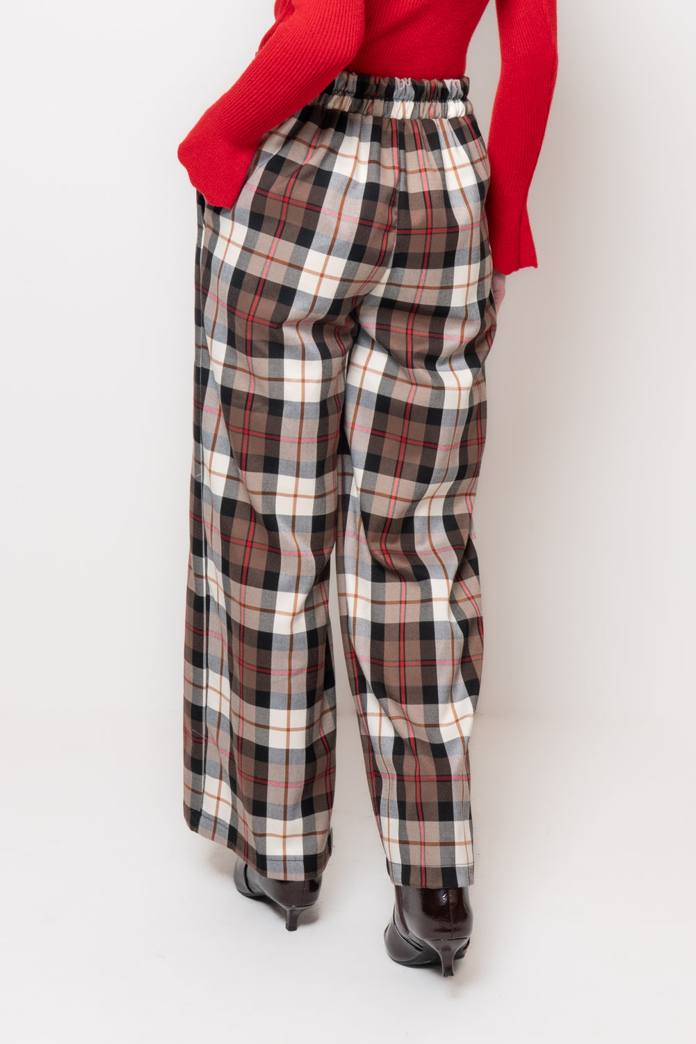 Pantaloni in fantasia tartan