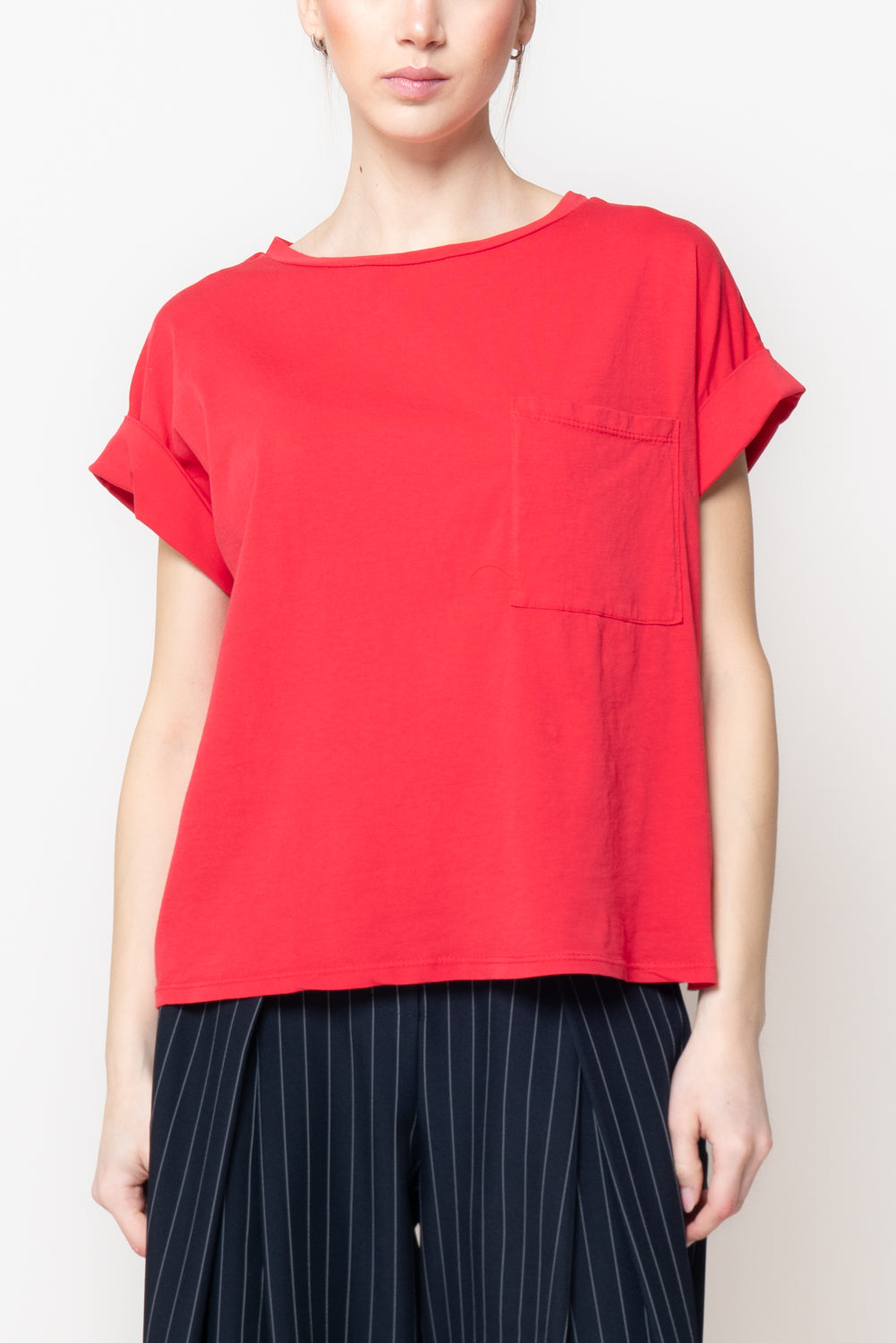 T-shirt Oversize con Taschino