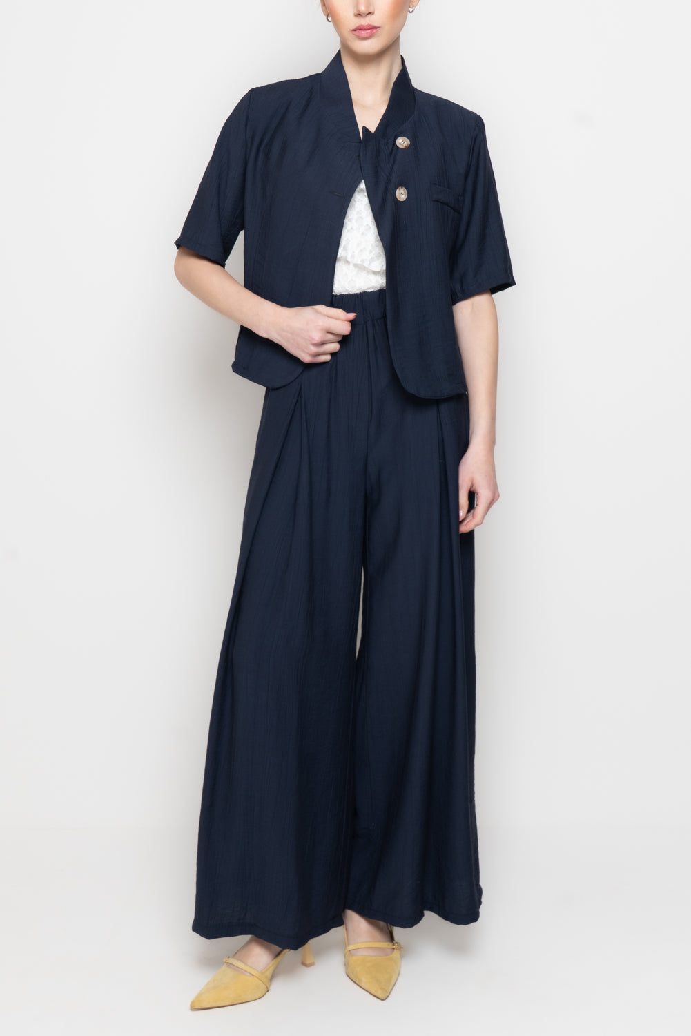 Pantalone Palazzo con Pences