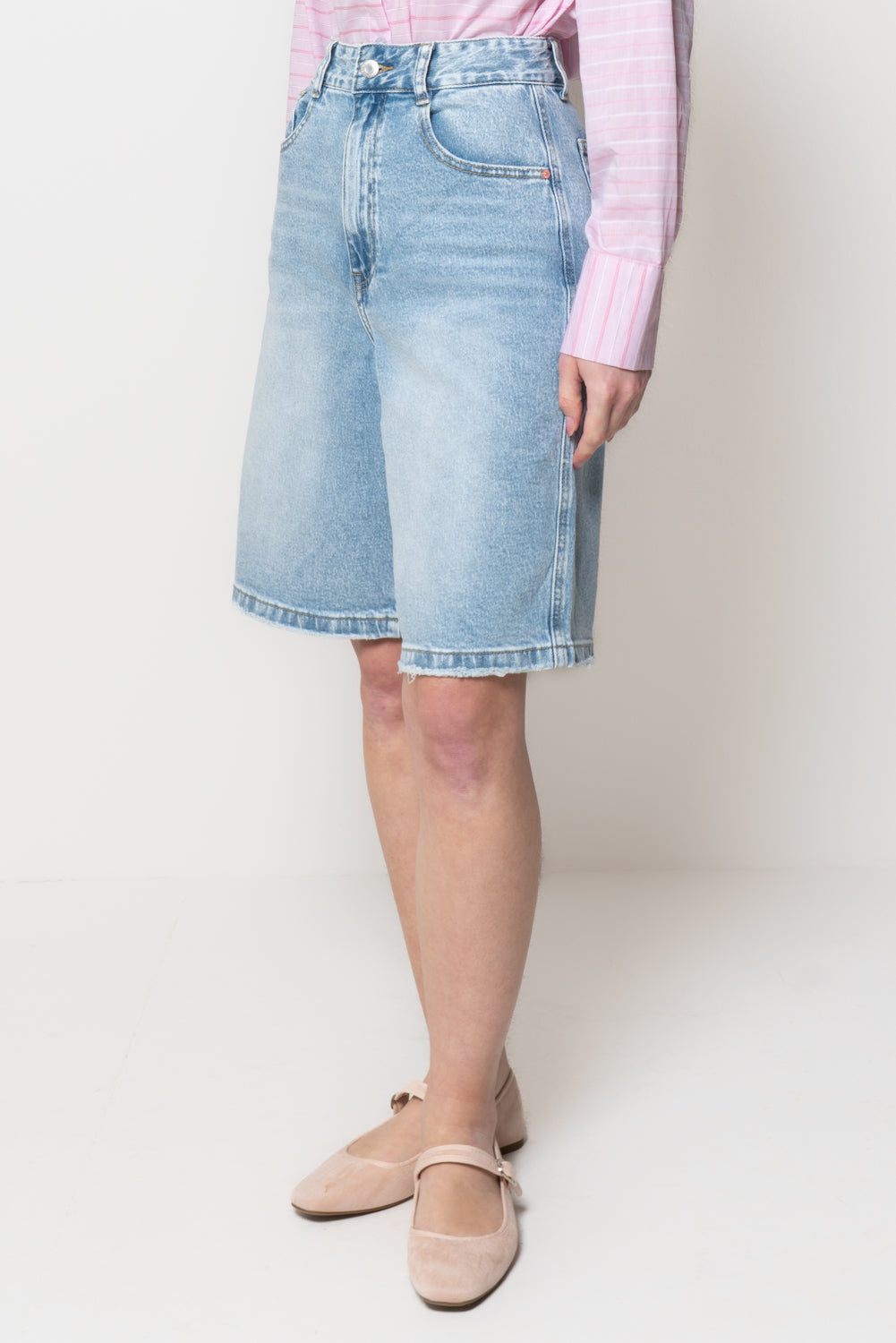 Bermuda in denim