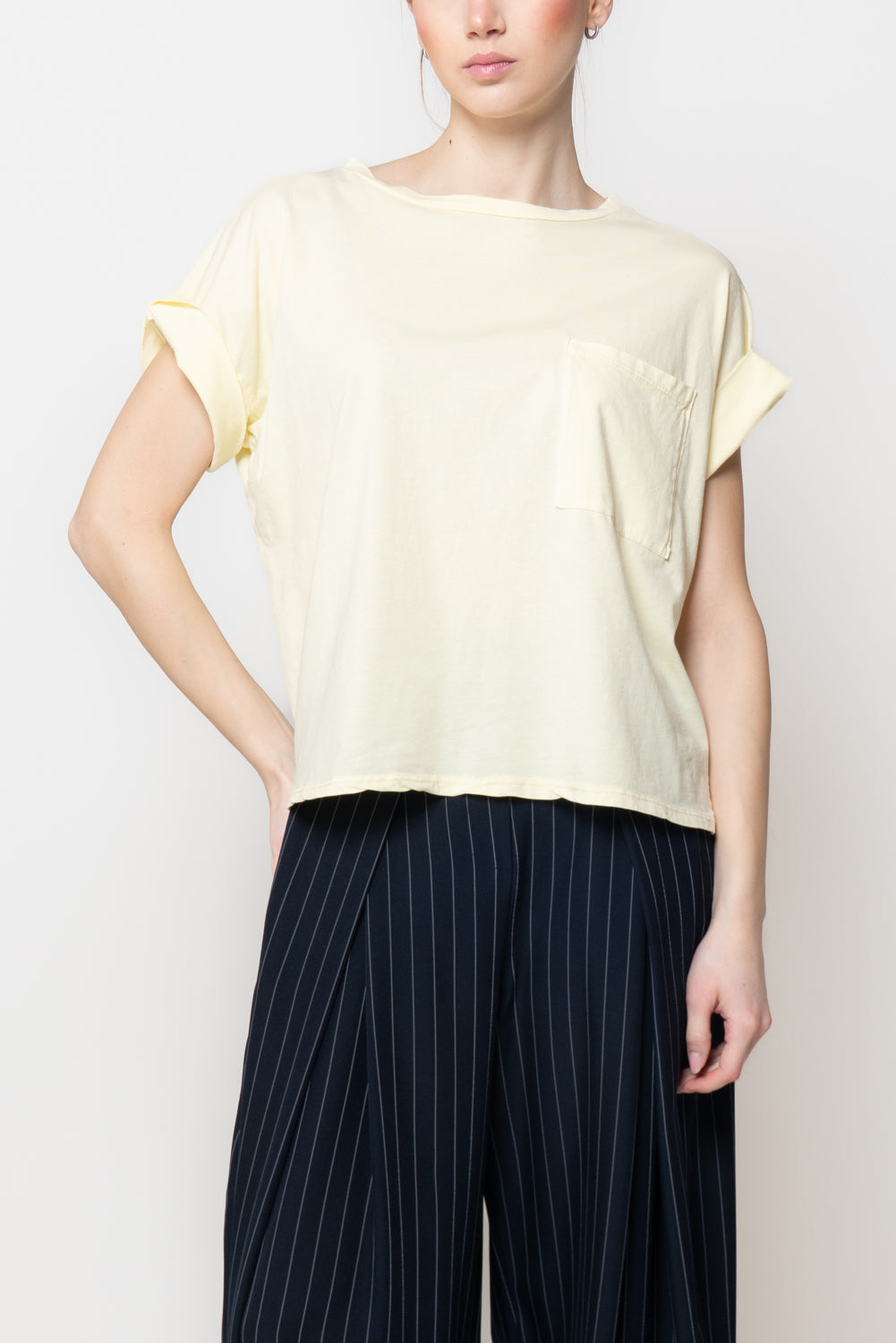 T-shirt Oversize con Taschino