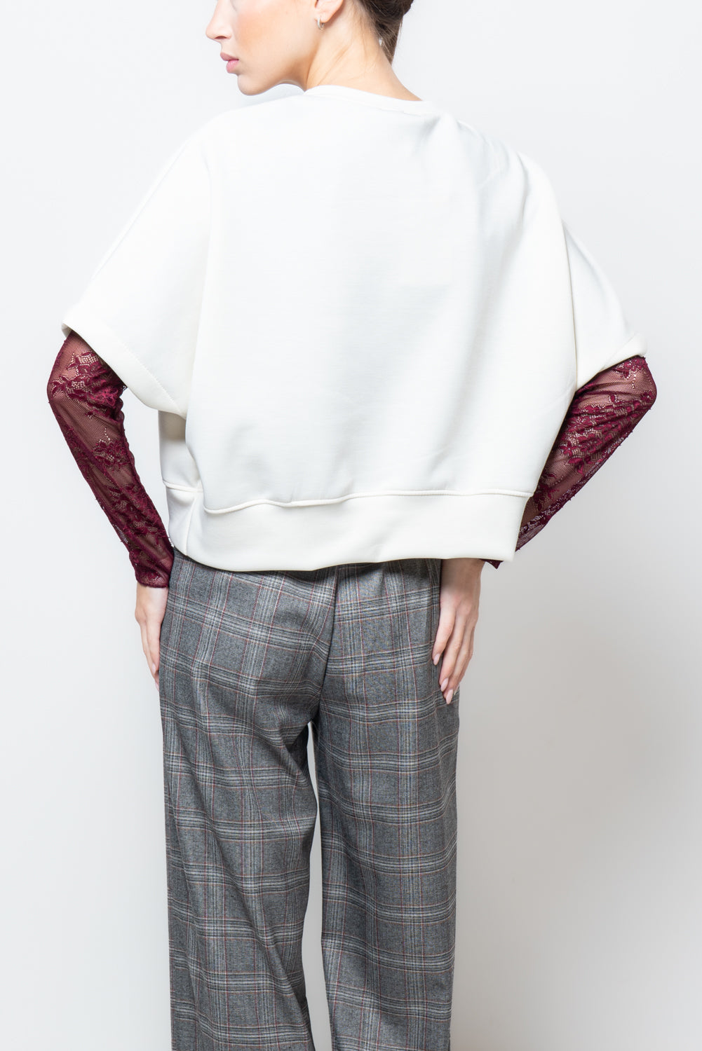 Felpa con manica corta