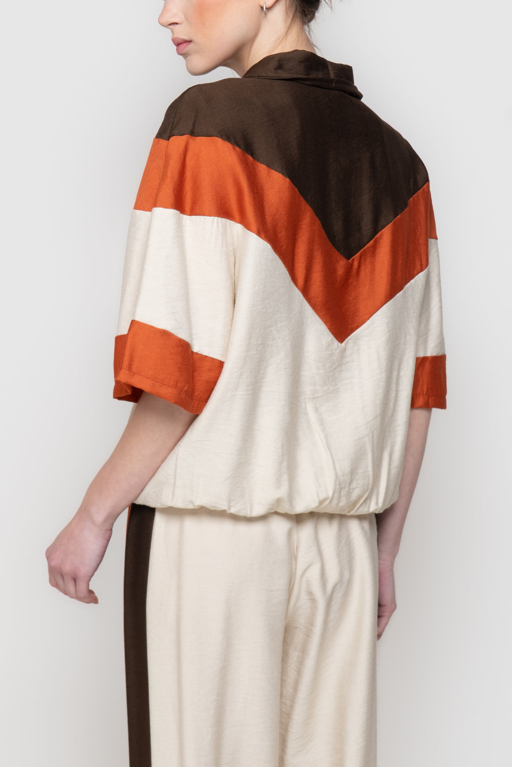 Blusa Color Block