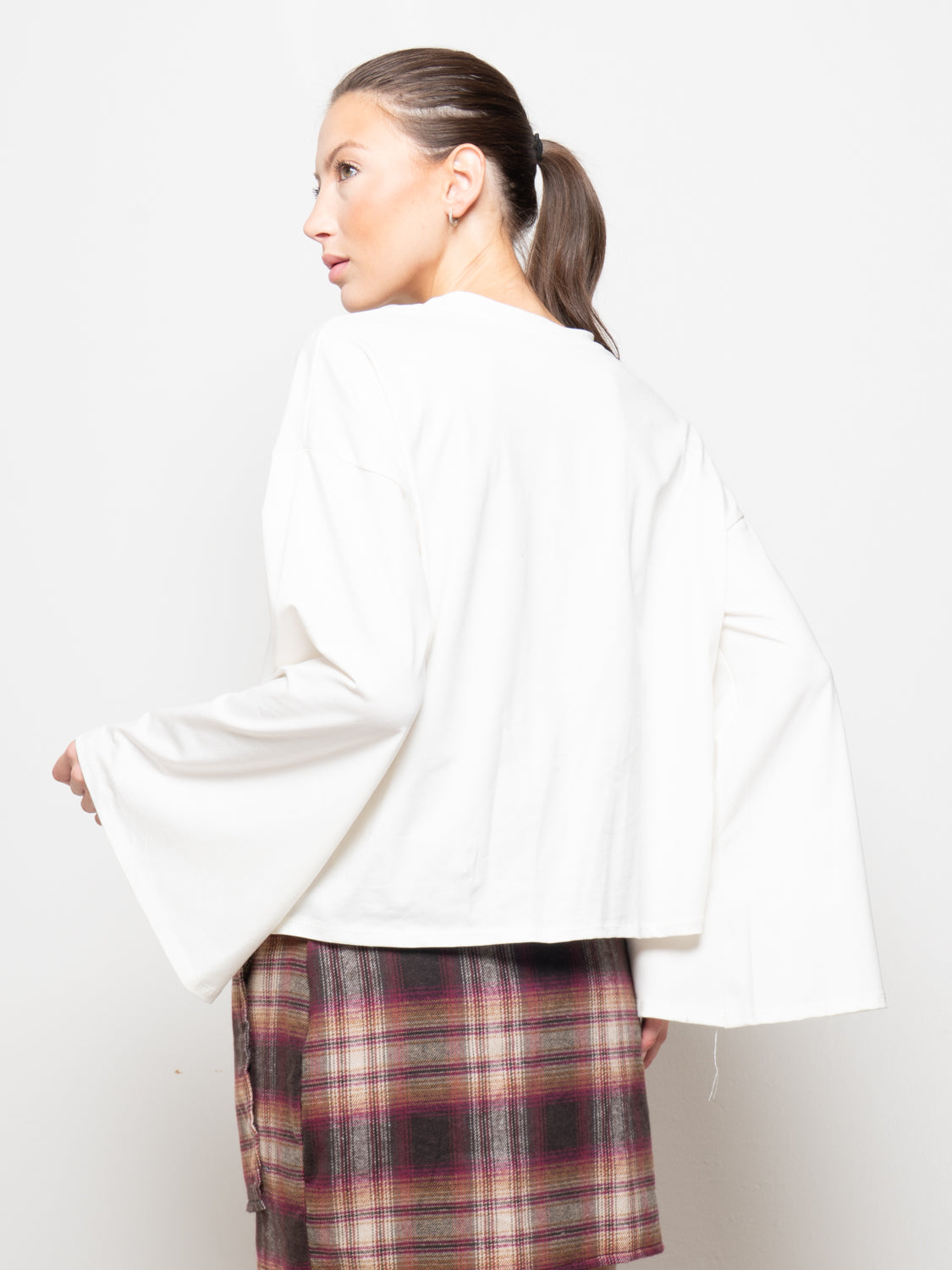 Maglia oversize girocollo