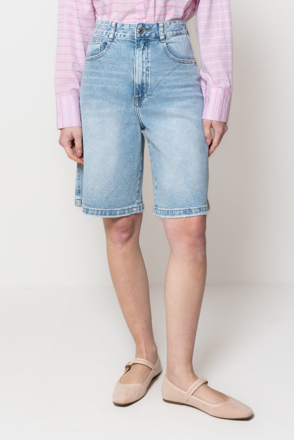 Bermuda in denim