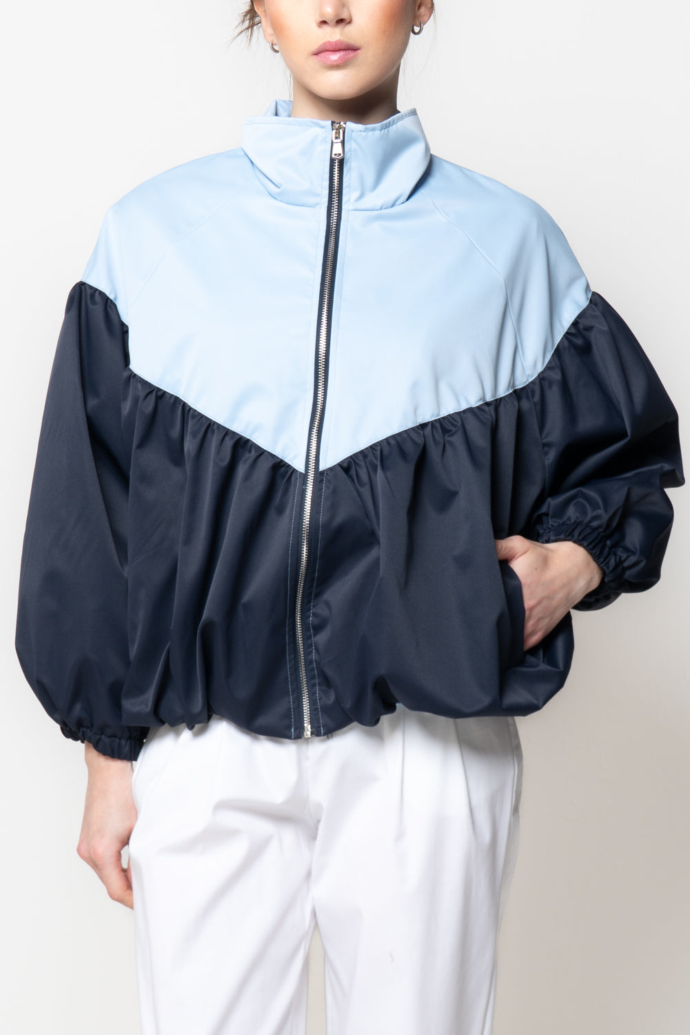 Bomber bicolore