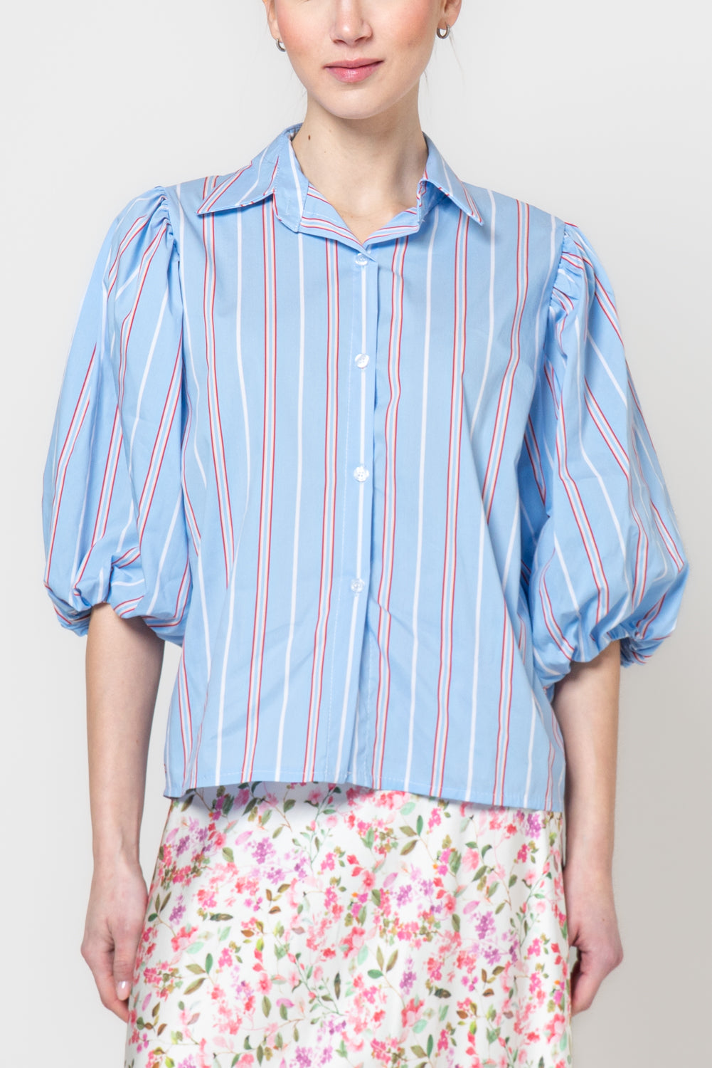 Camicia con manica volume