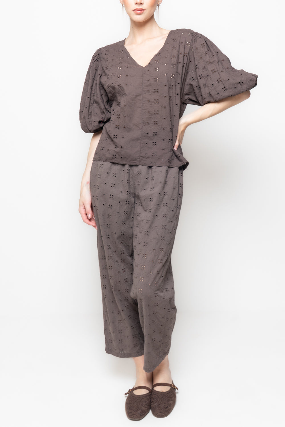 Blusa in Pizzo San Gallo