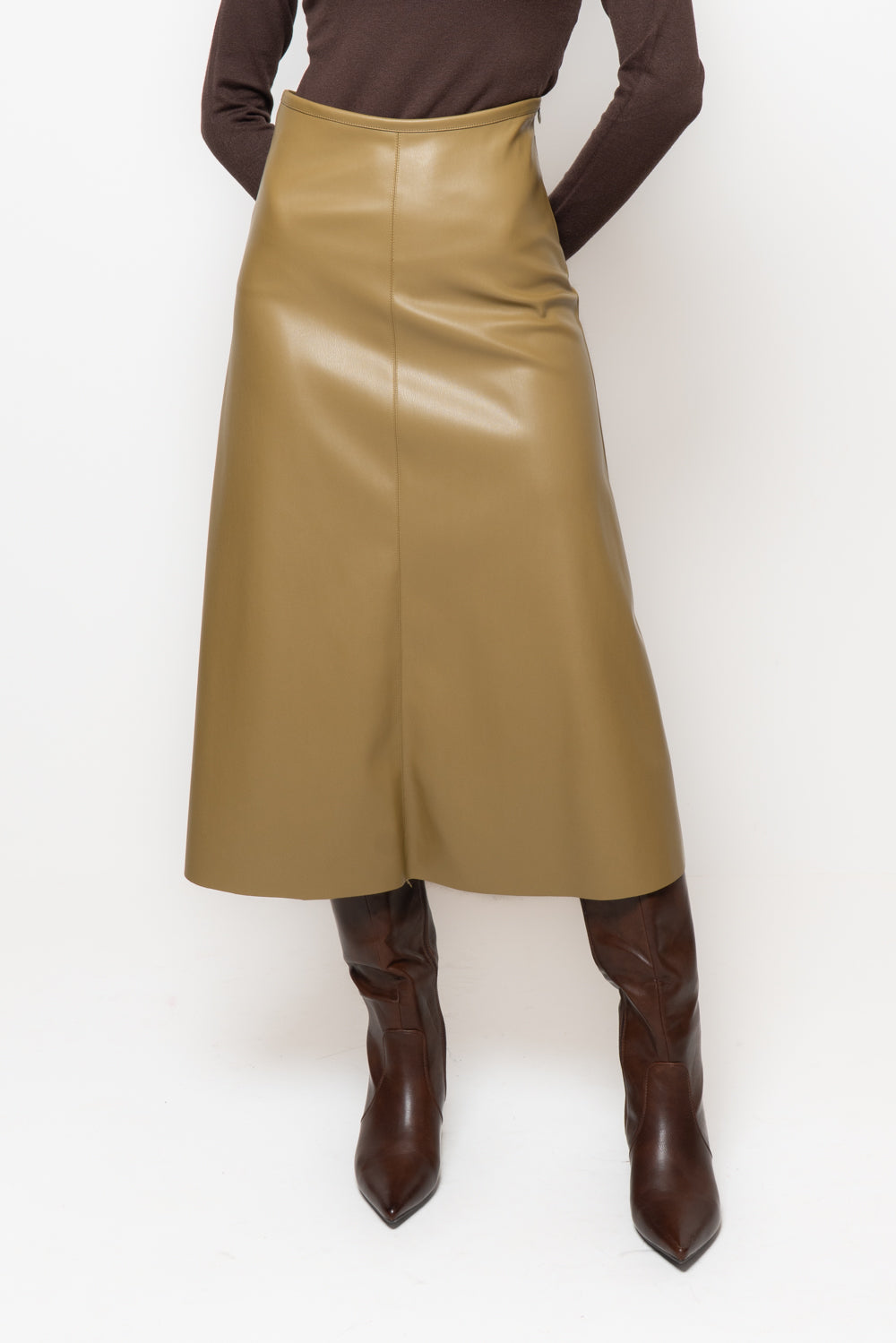 Lunguette a trapezio in ecopelle