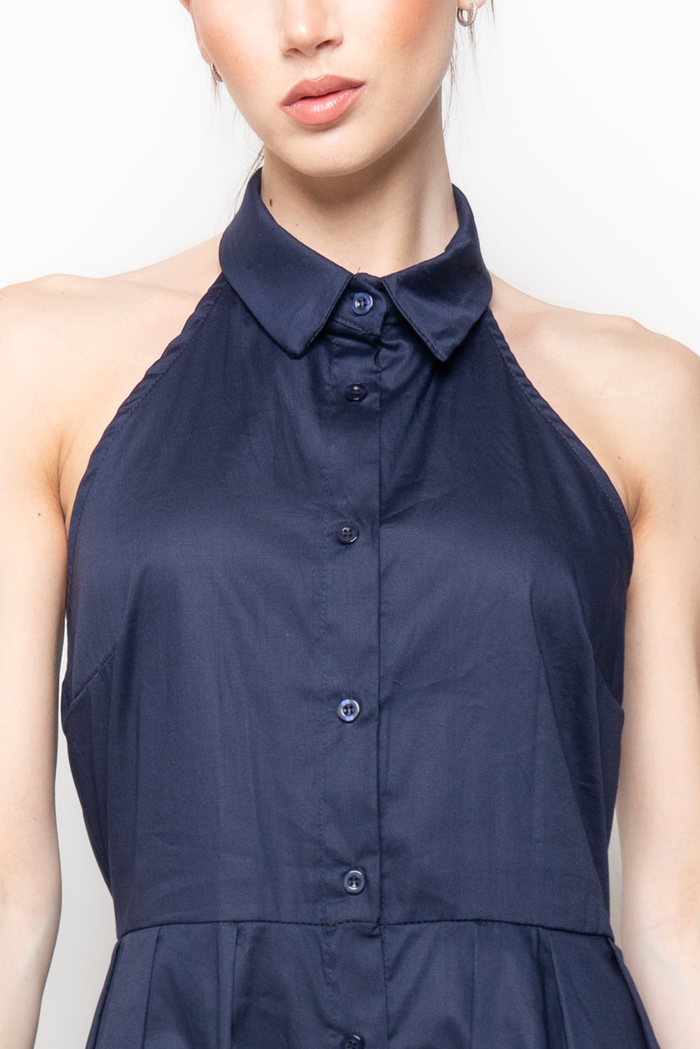 Abito halter Bicolore