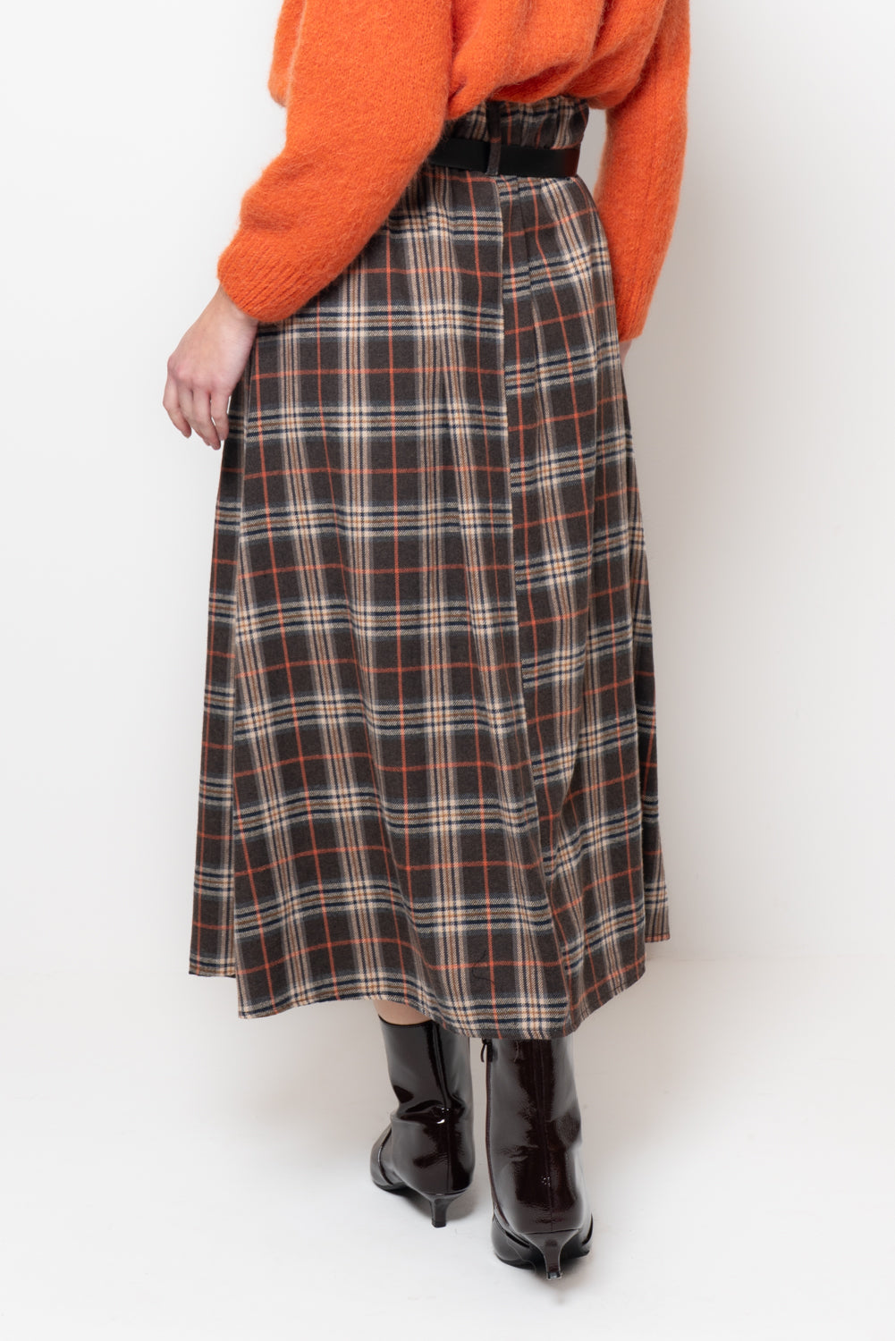 Gonna a quadri con cannoni