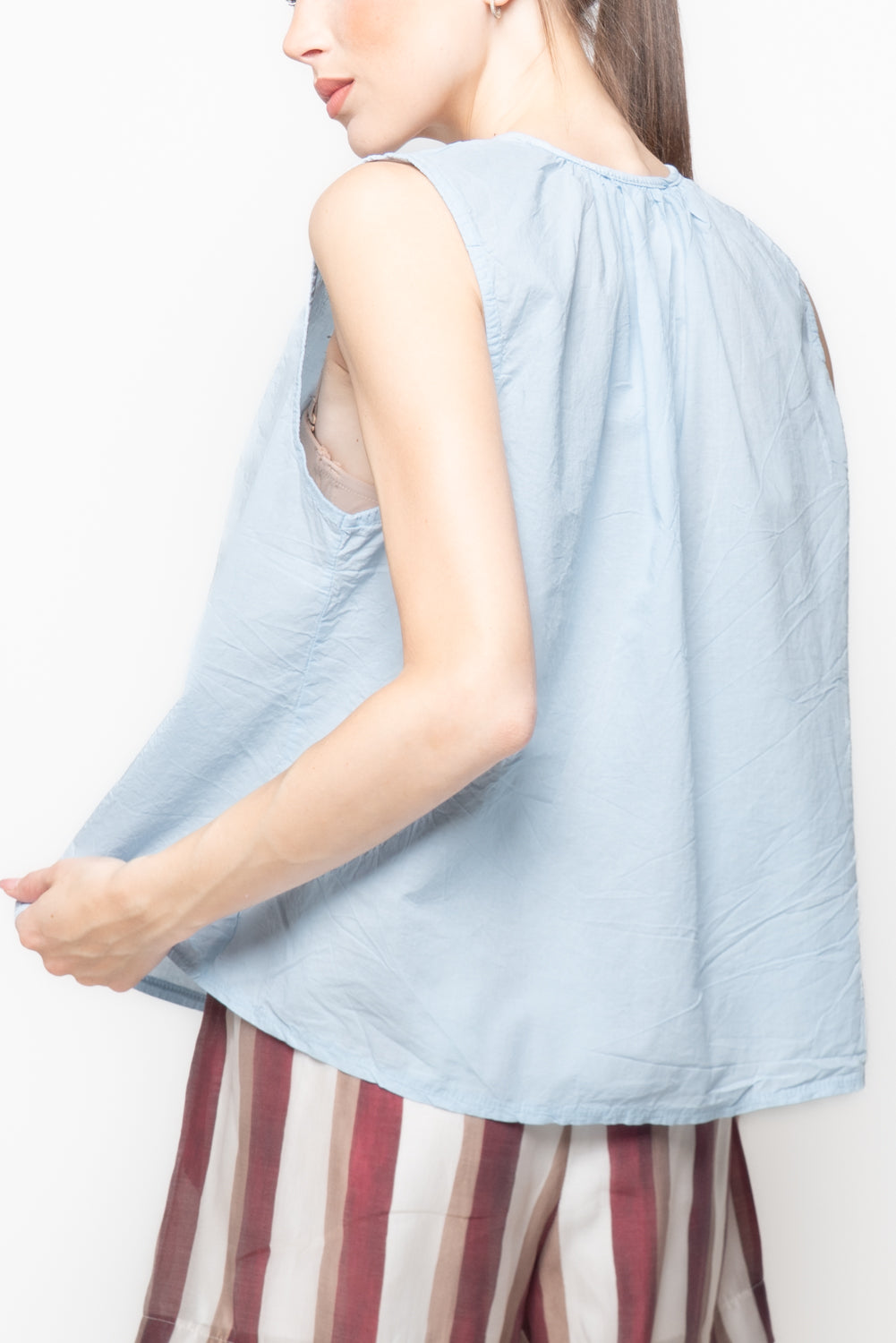 Top Smanicato con Fiocco