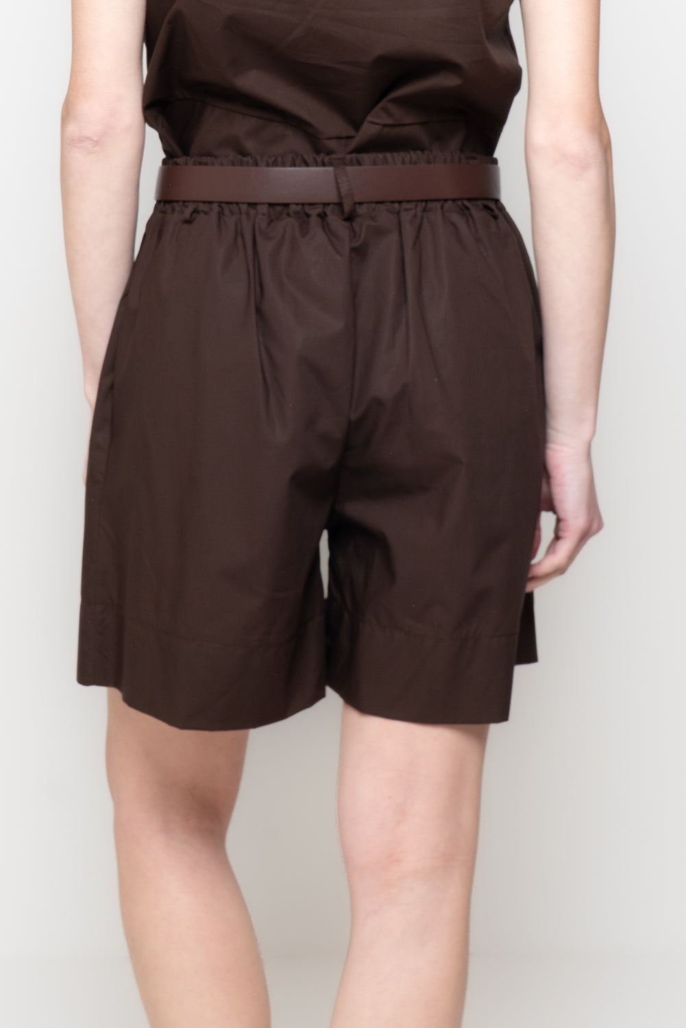 Shorts Svasati con Cintura Coordinata