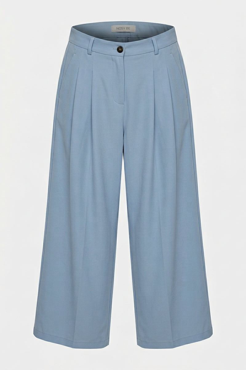 Pantaloni palazzo con pinces