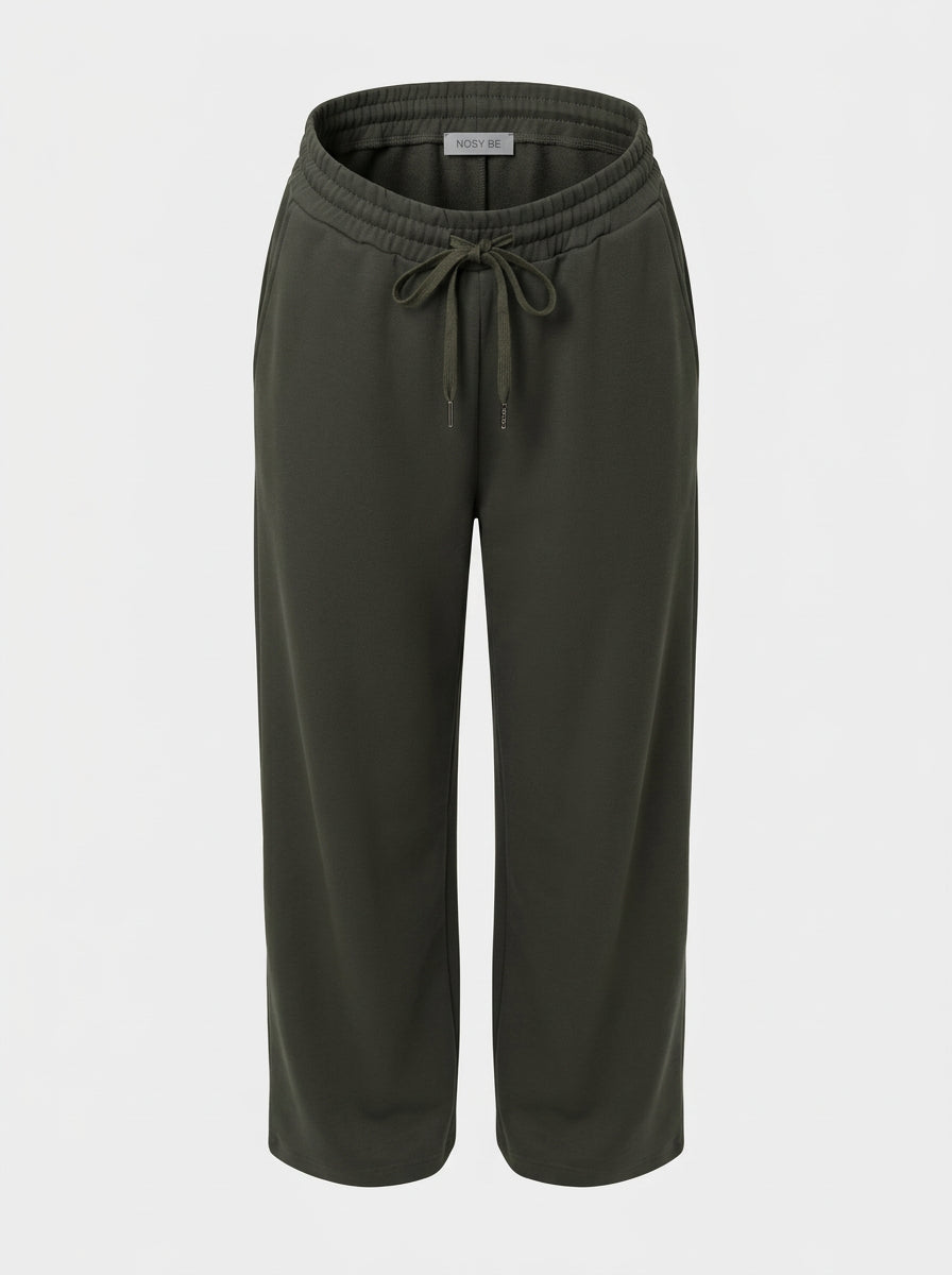 Pantaloni a palazzo in felpa