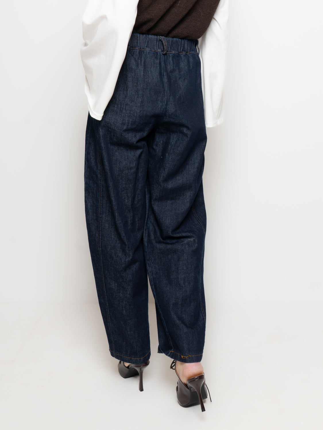 Jeans cropped barrel