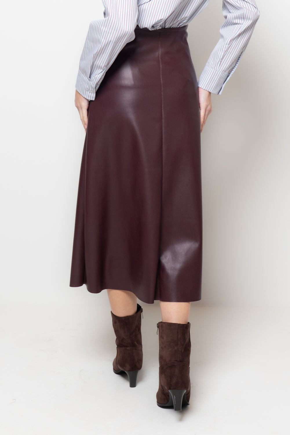 Lunguette a trapezio in ecopelle