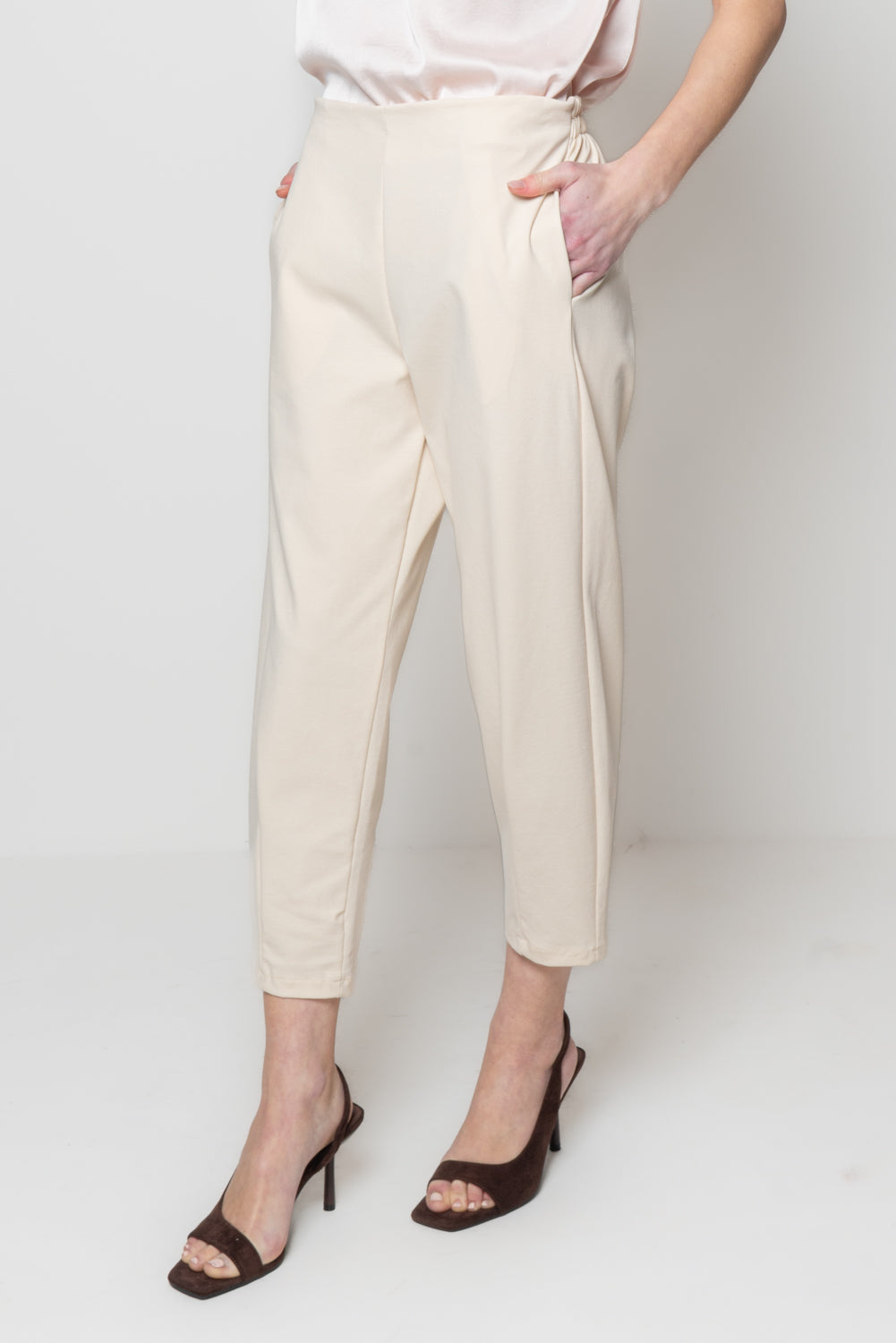 Pantaloni in punto milano