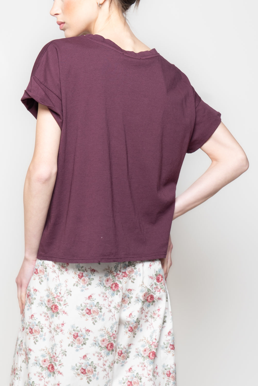 T-shirt Oversize con Taschino