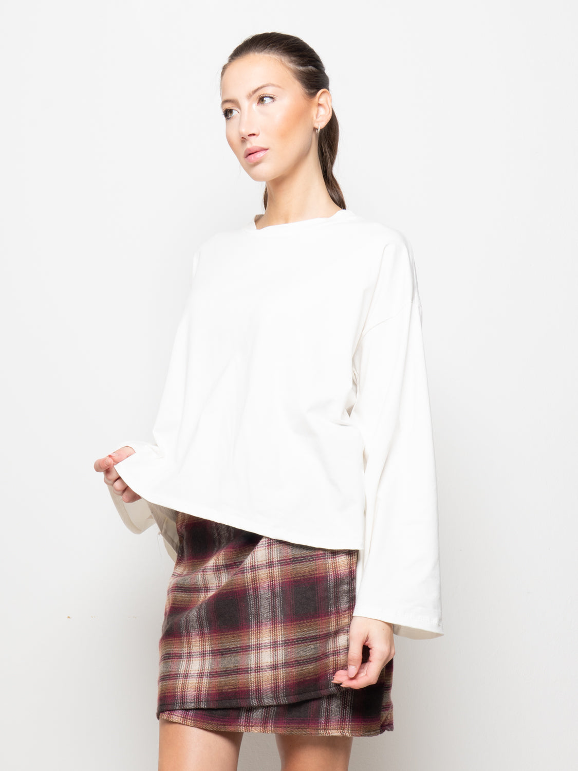 Maglia oversize girocollo