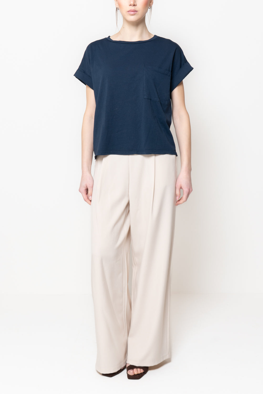 T-shirt Oversize con Taschino