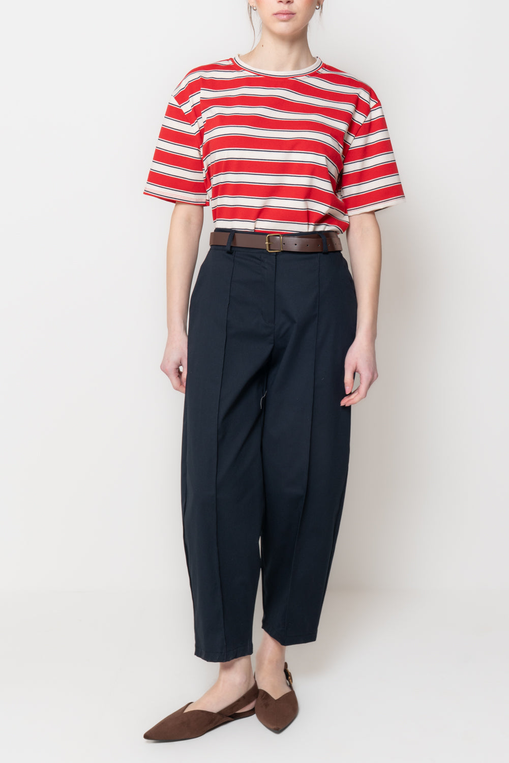 Pantalone modello harem con Cintura