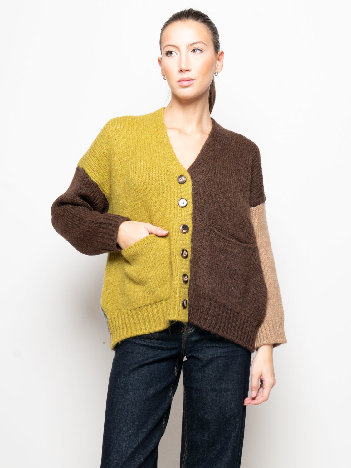 Cardigan multicolore