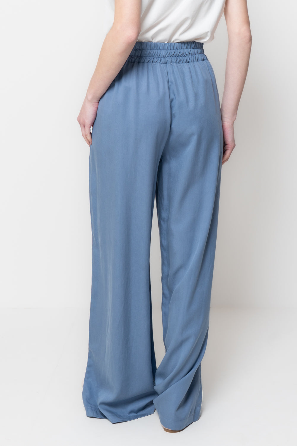 Pantalone Soft con Banda Laterale