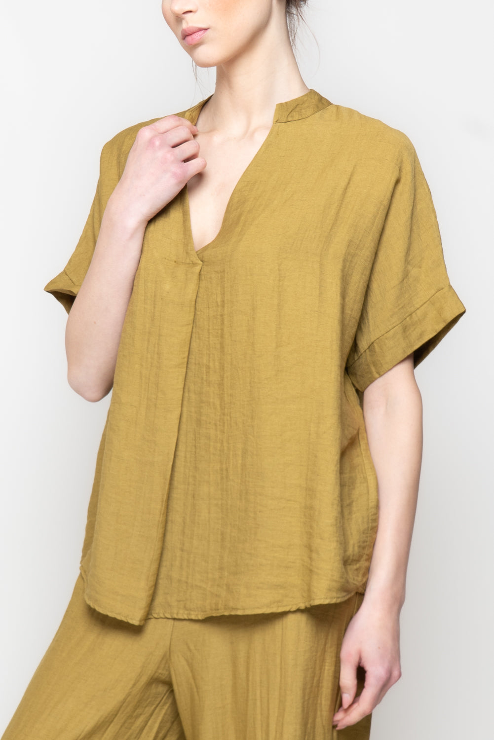 Blusa over con Scollo a V