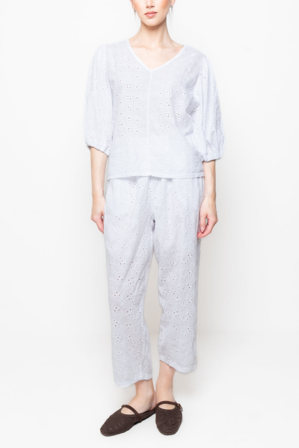 Blusa in Pizzo San Gallo