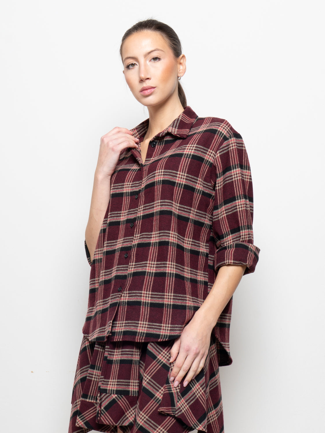 Camicia in flanella a quadri