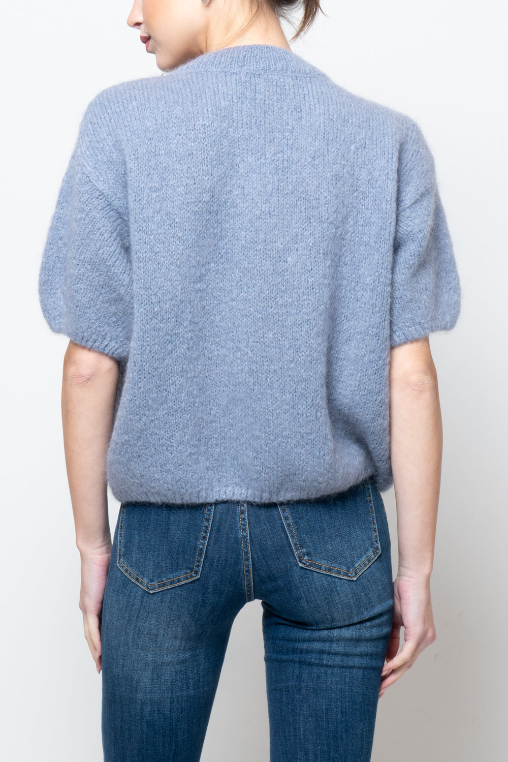 Maglia manica corta gioiello