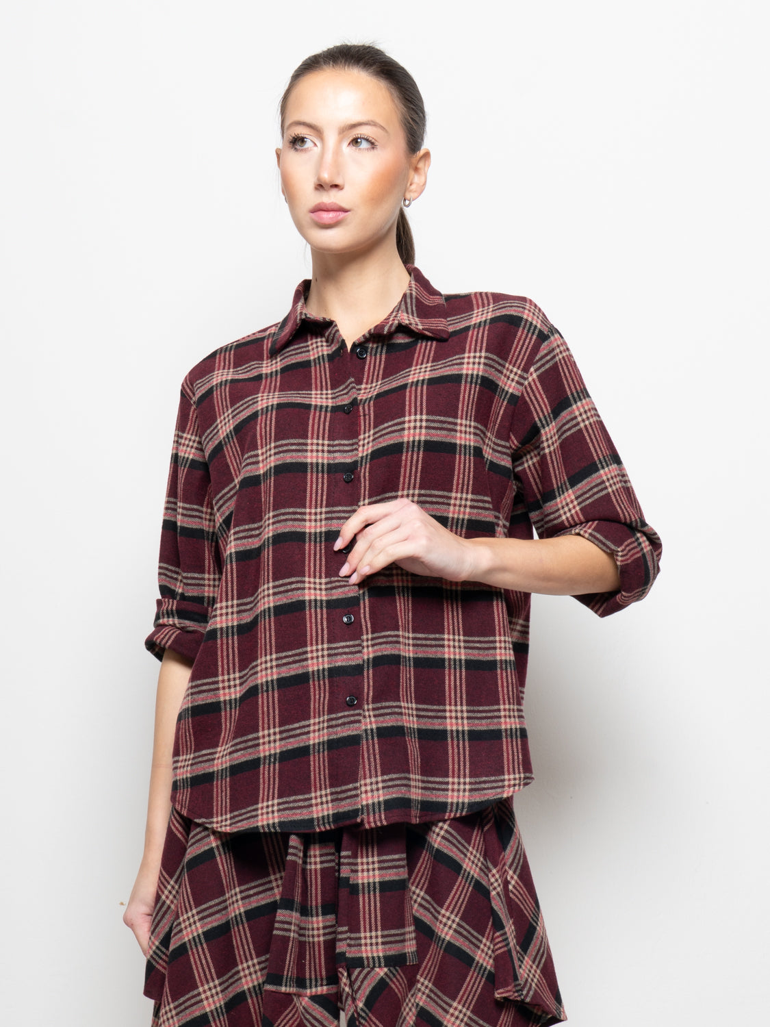 Camicia in flanella a quadri