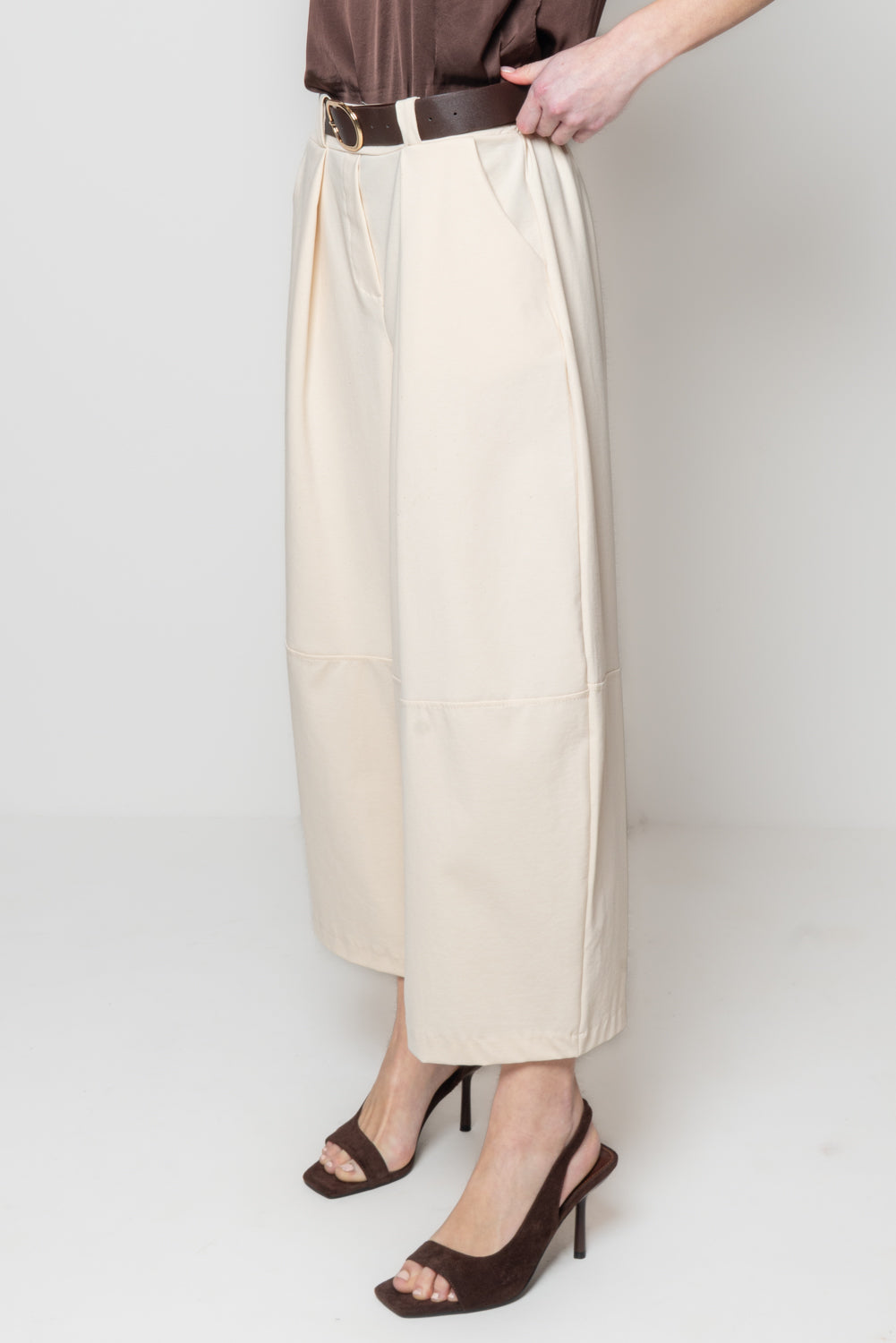 Pantalone Barrel in punto milano