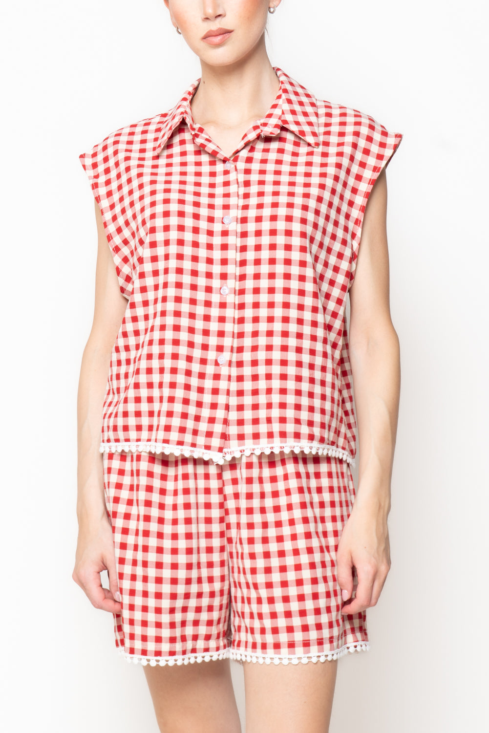 Pantaloncini Shorts Fantasia Vichy