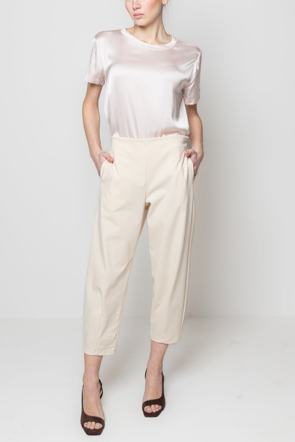 Pantaloni in punto milano