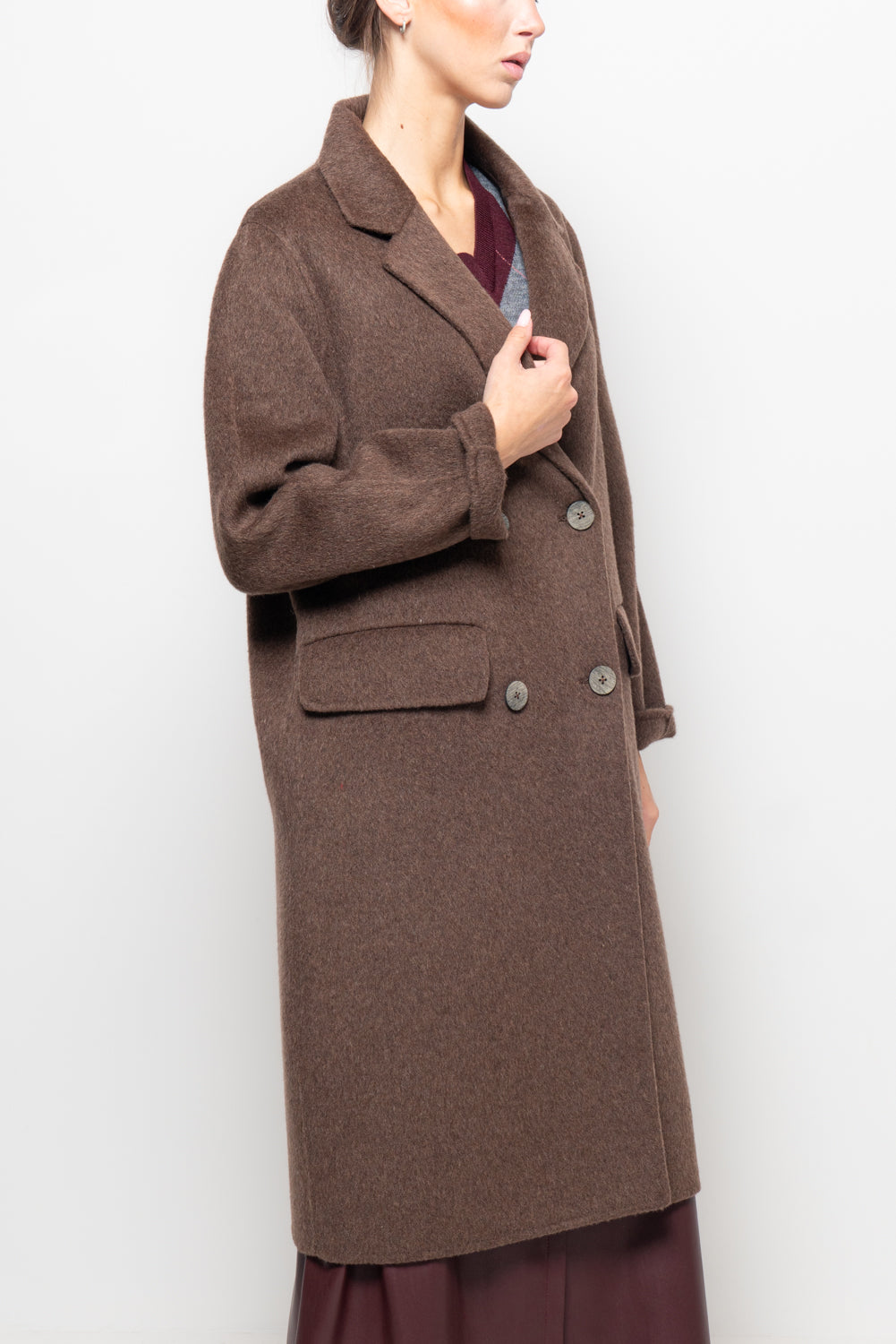 Cappotto over doppio petto
