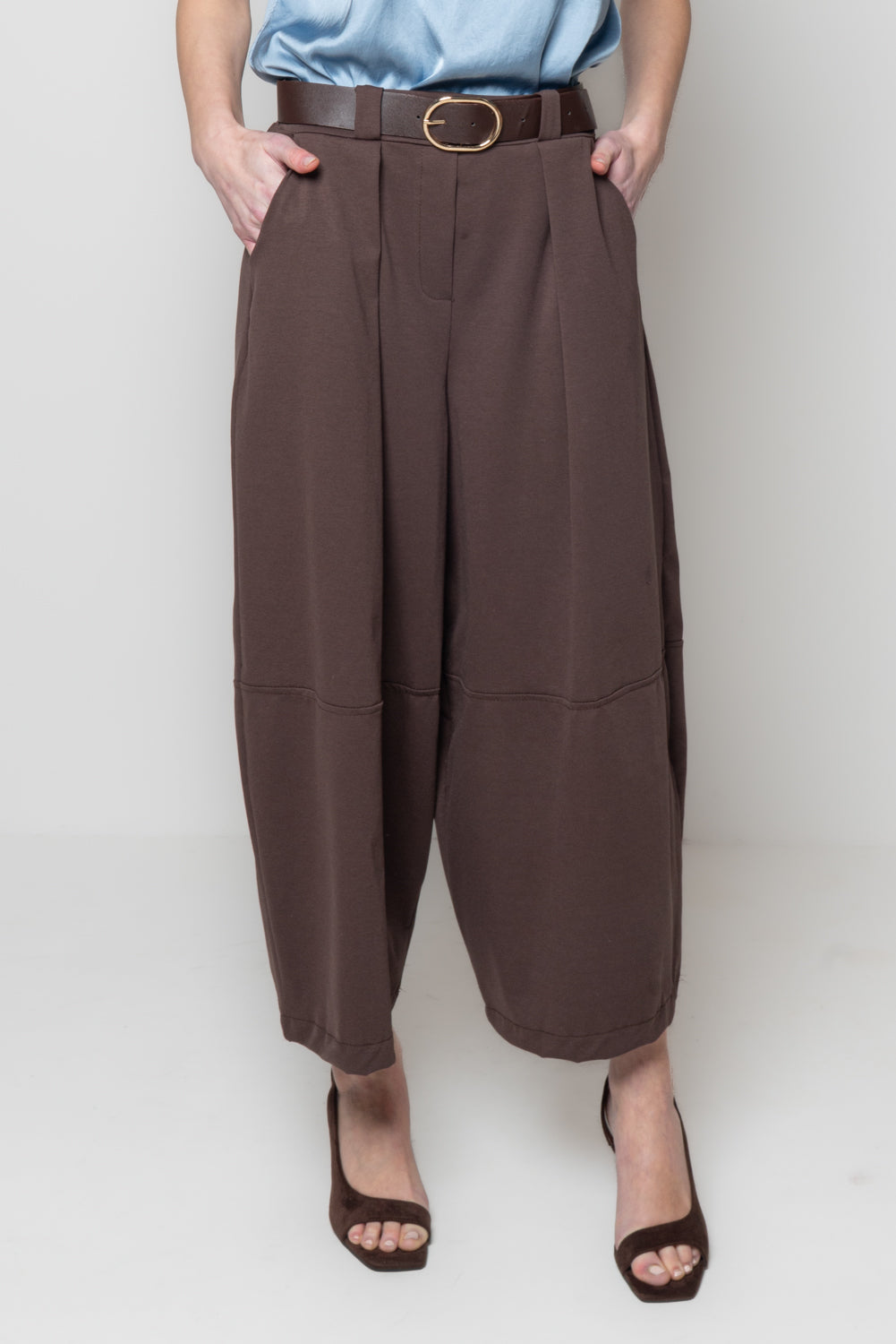 Pantalone Barrel in punto milano