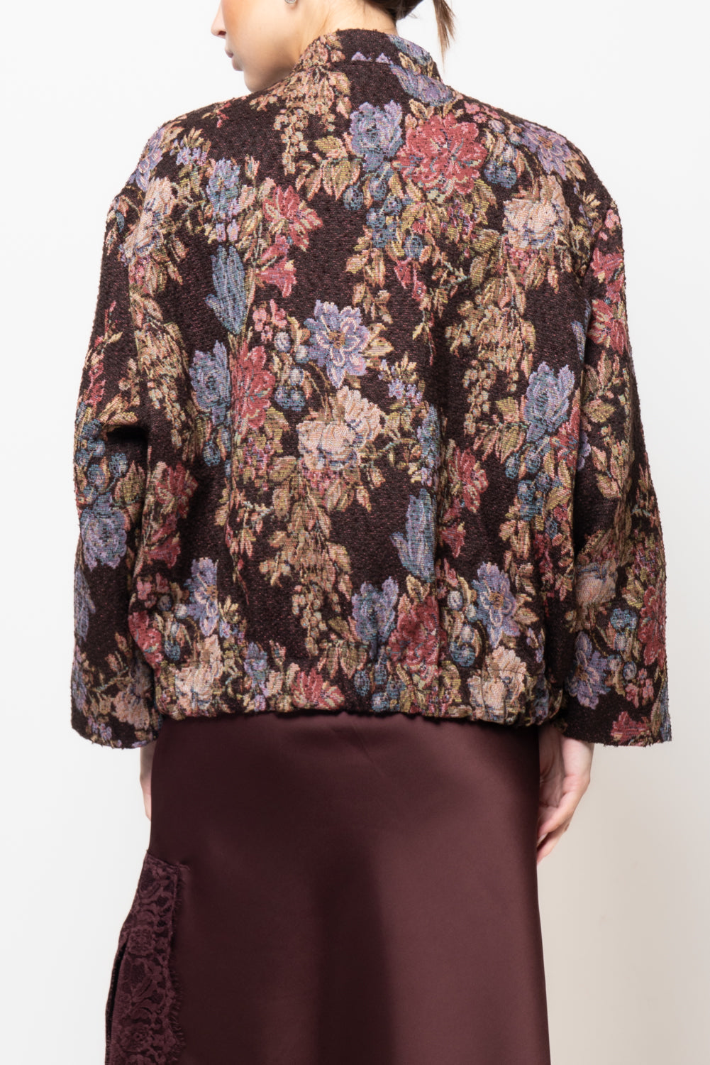 Bomber in stampa floreale