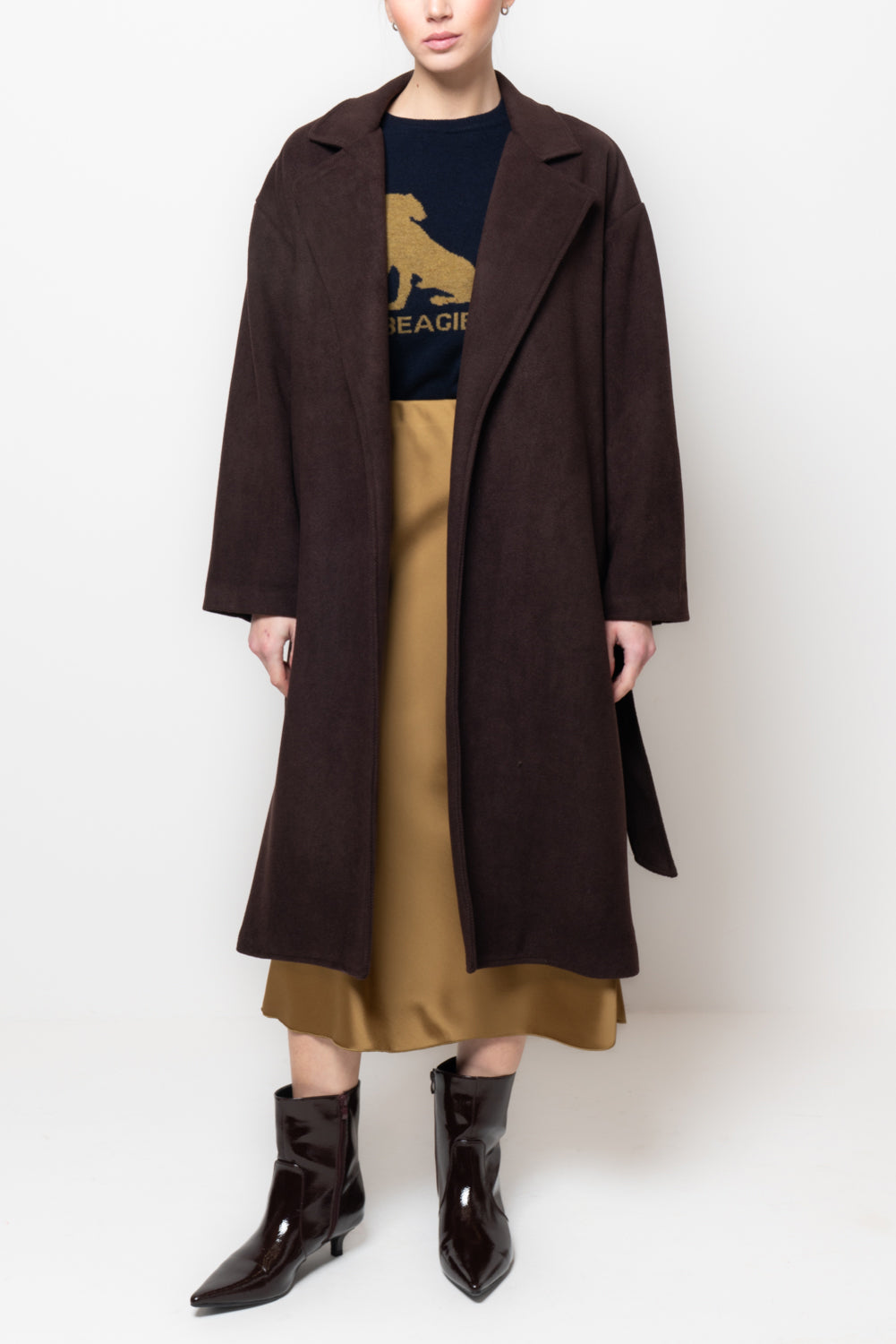 Cappotto con fusciacca