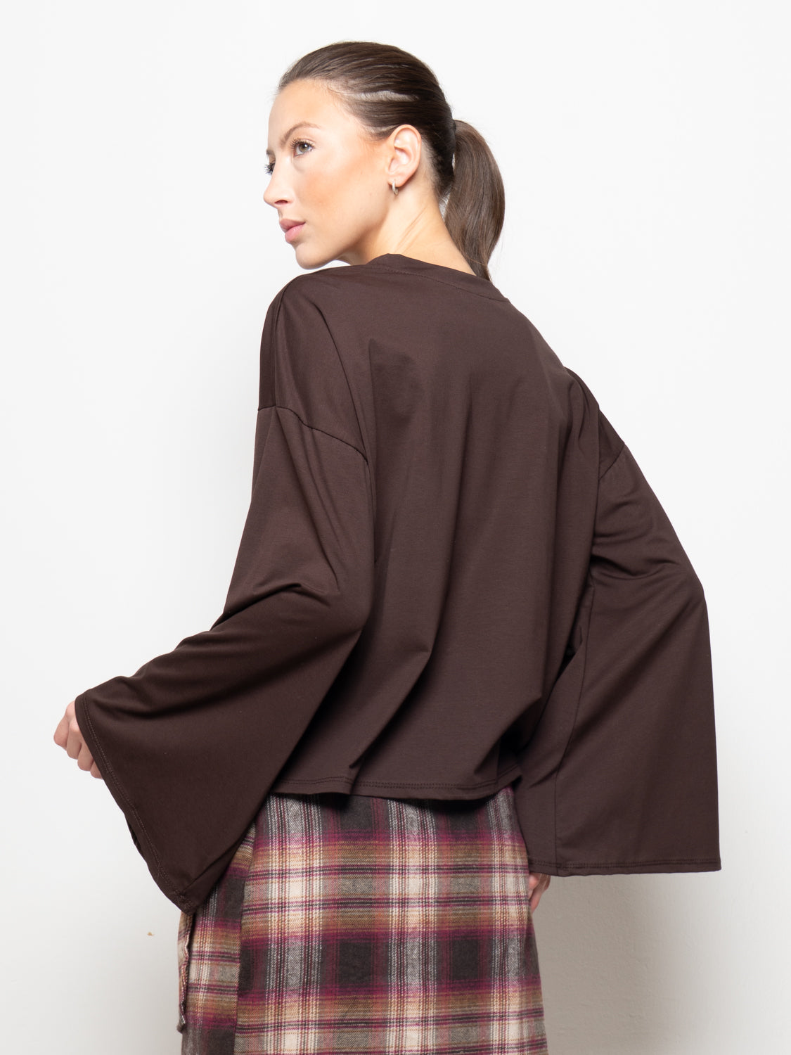 Maglia oversize girocollo
