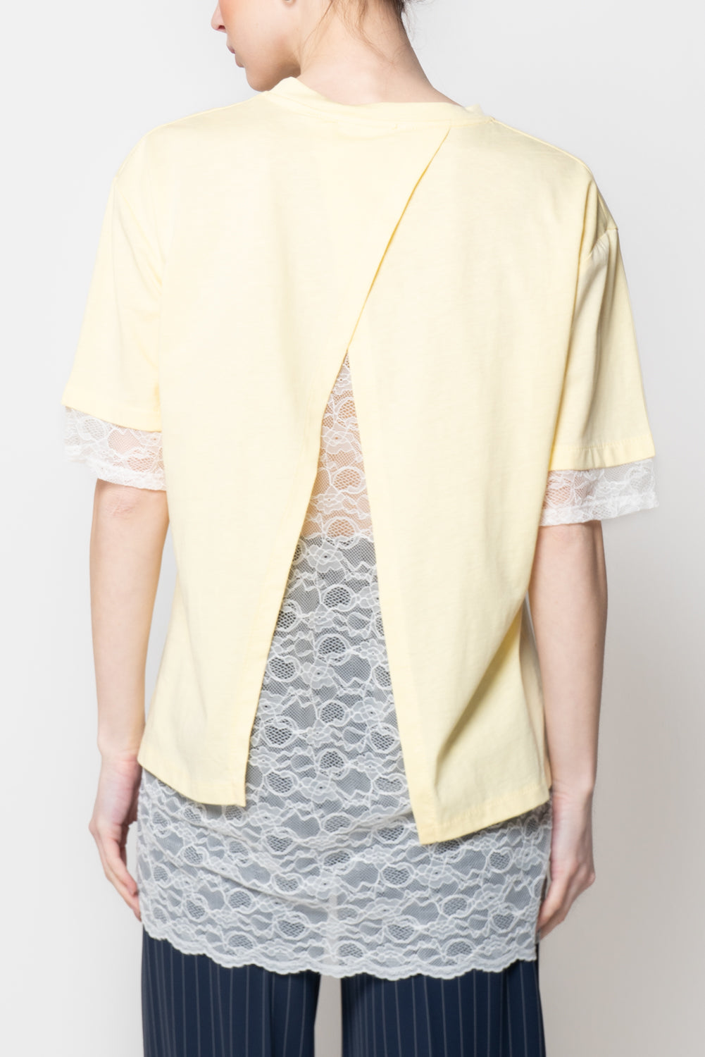T- Shirt con Pizzo