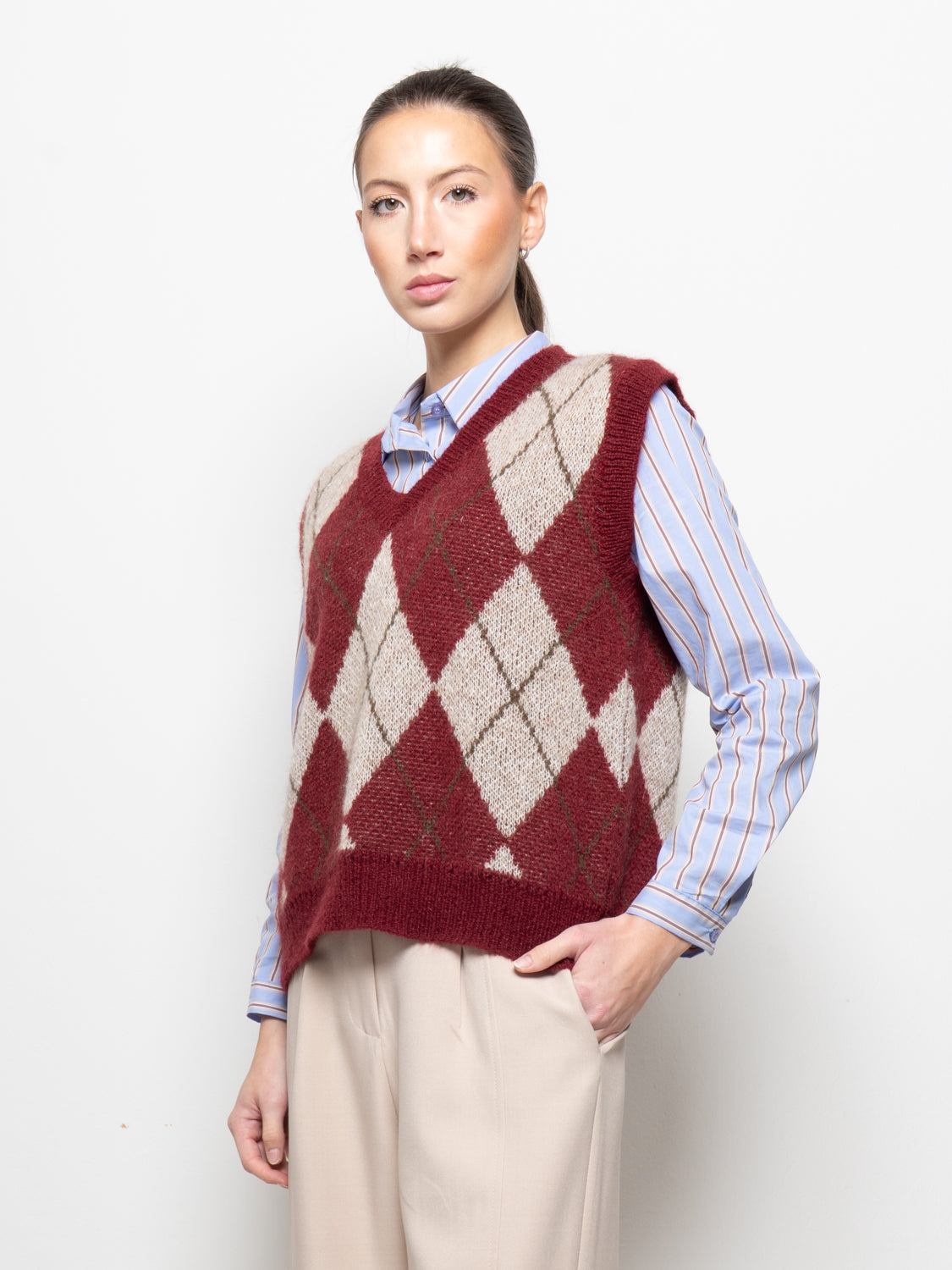 Gilet a rombi