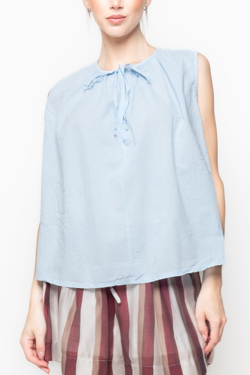 Top Smanicato con Fiocco