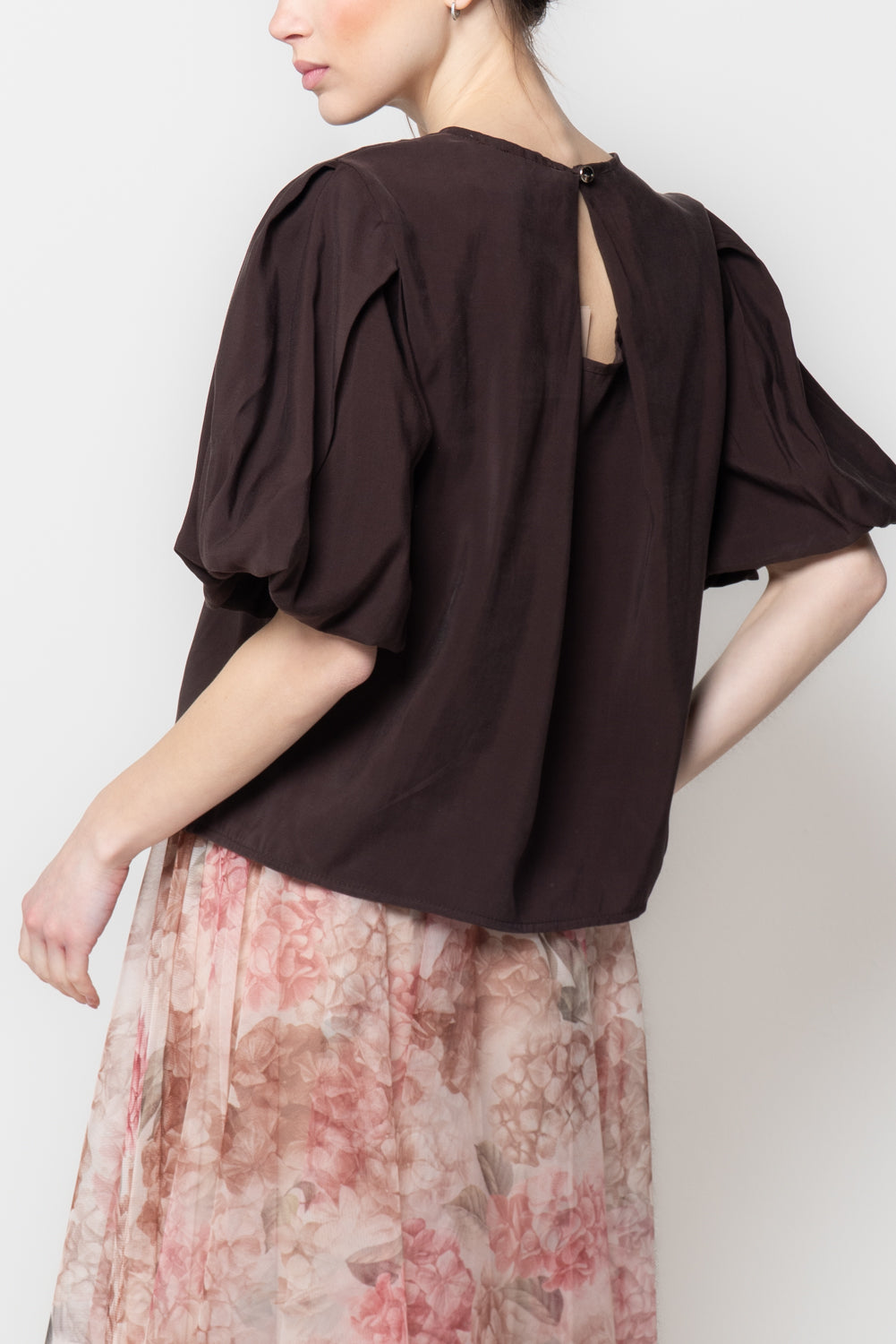 Blusa Manica a Bombolino