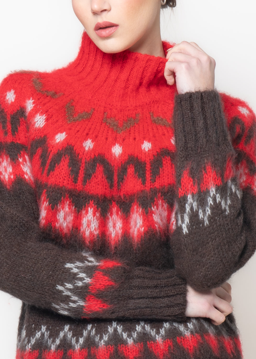 Maglia motivo nordico