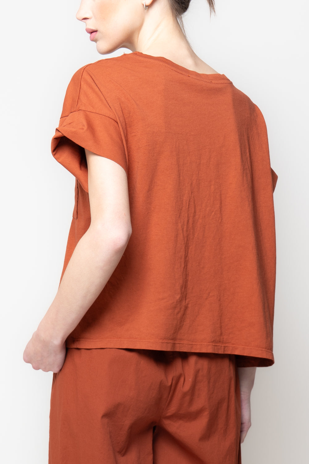 T-shirt Oversize con Taschino