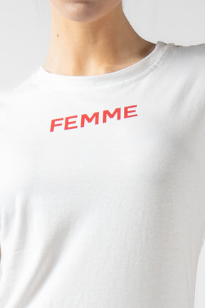 t-shirt stampa femme