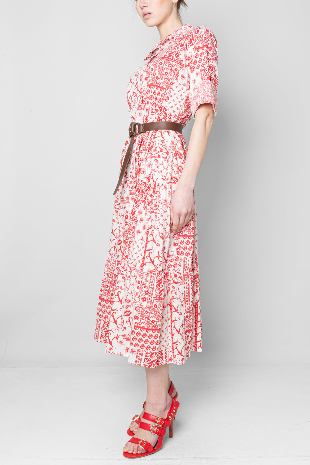 NINA FBAOSR950BANDROSSO