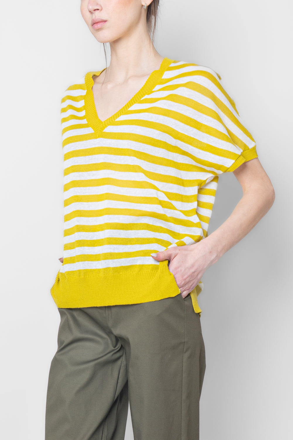 NINA NOBE25115LIMEBIANCO
